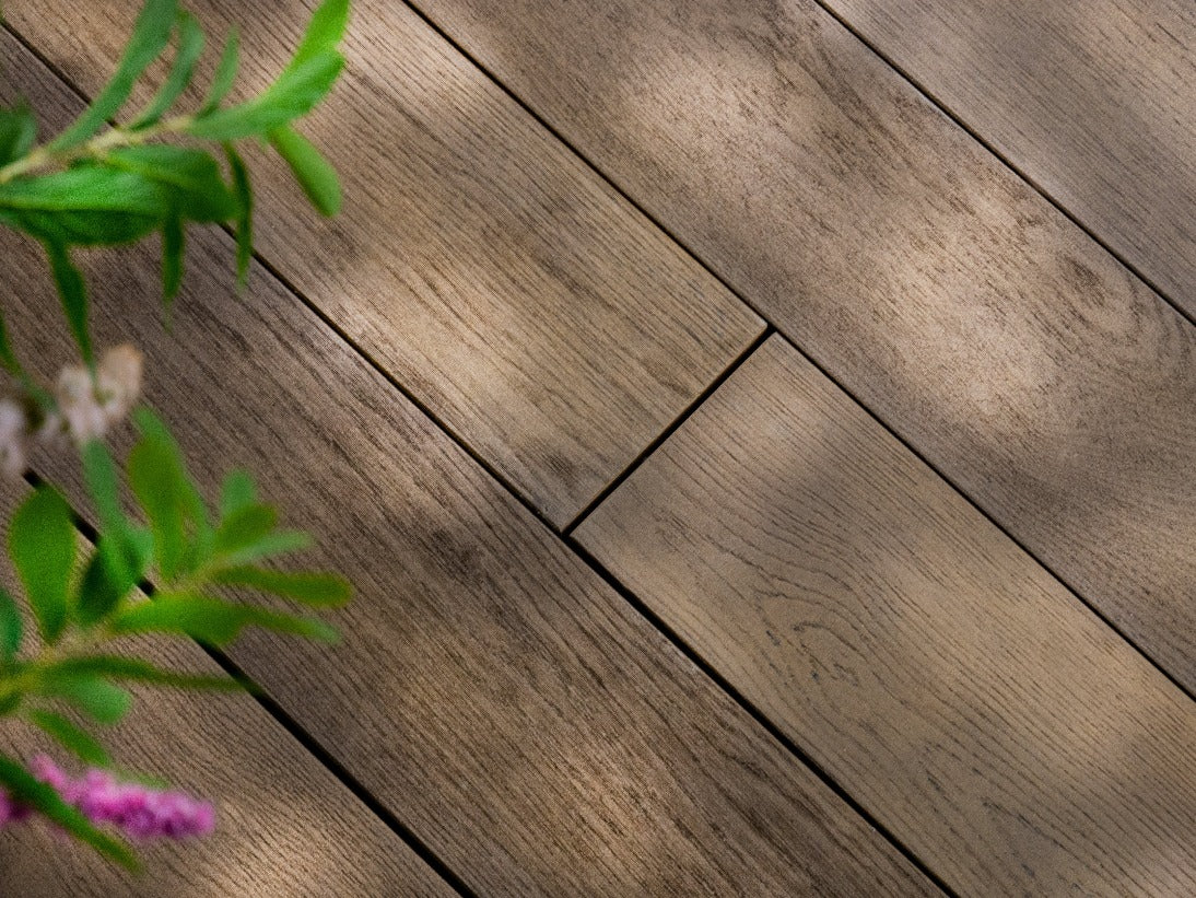 Antique Oak - Enhanced Grain - Composite Decking Specialist