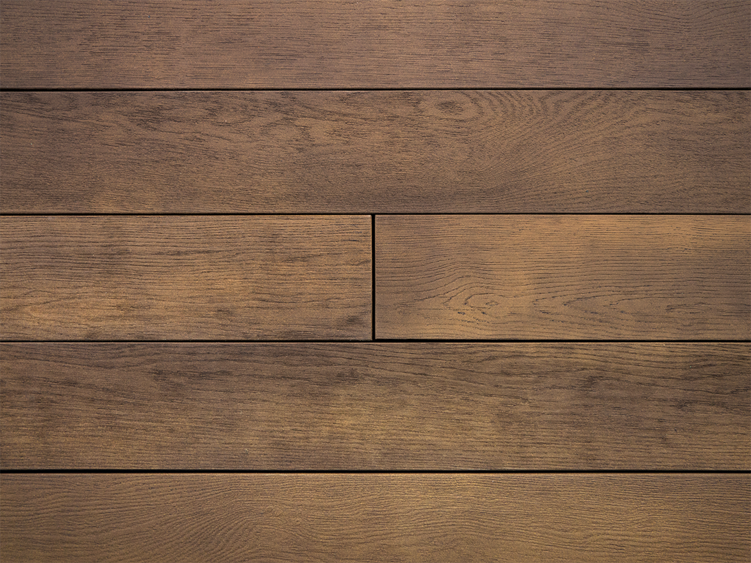 Antique Oak - Enhanced Grain - Composite Decking Specialist