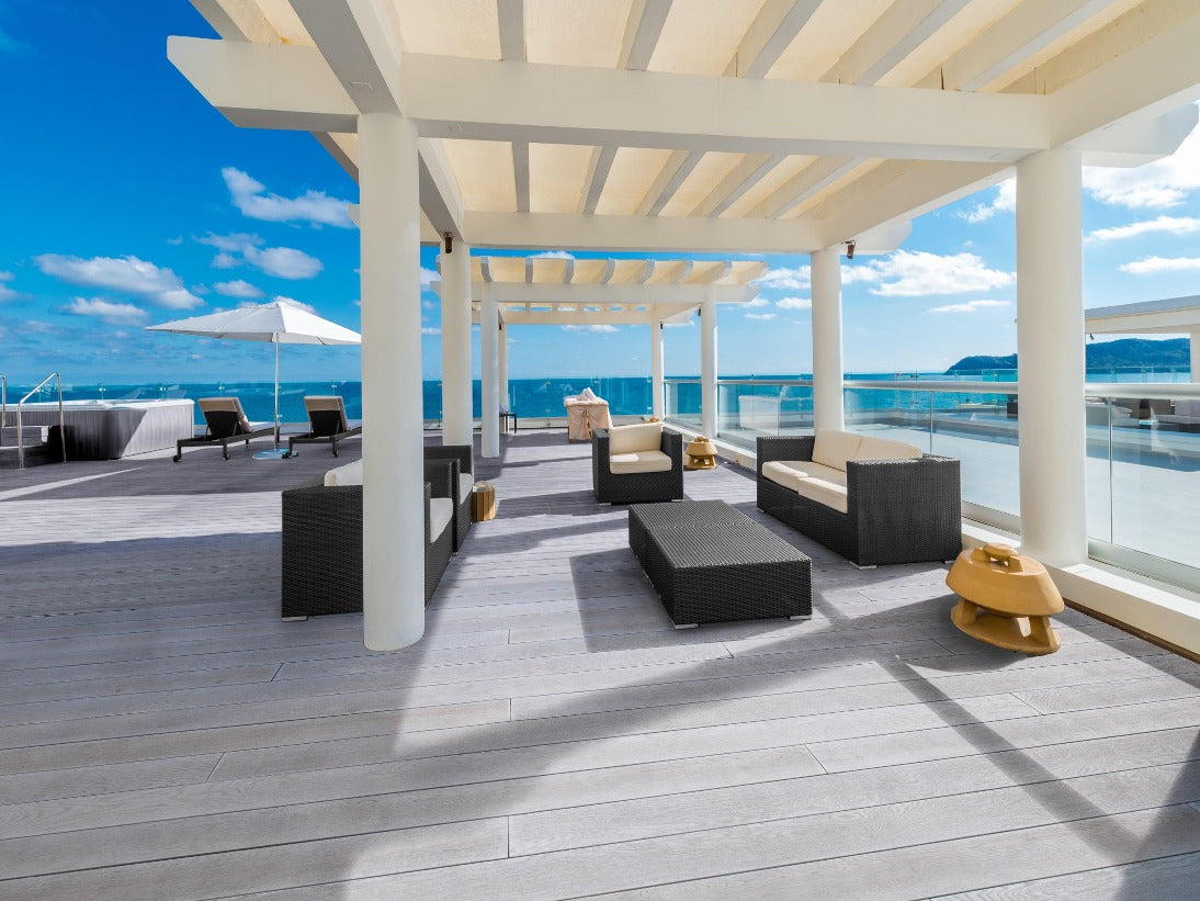Smoked Oak - Enhanced Grain - Composite Decking Specialist
