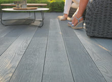 Load image into Gallery viewer, Brushed Basalt - Enhanced Grain - Composite Decking Specialist
