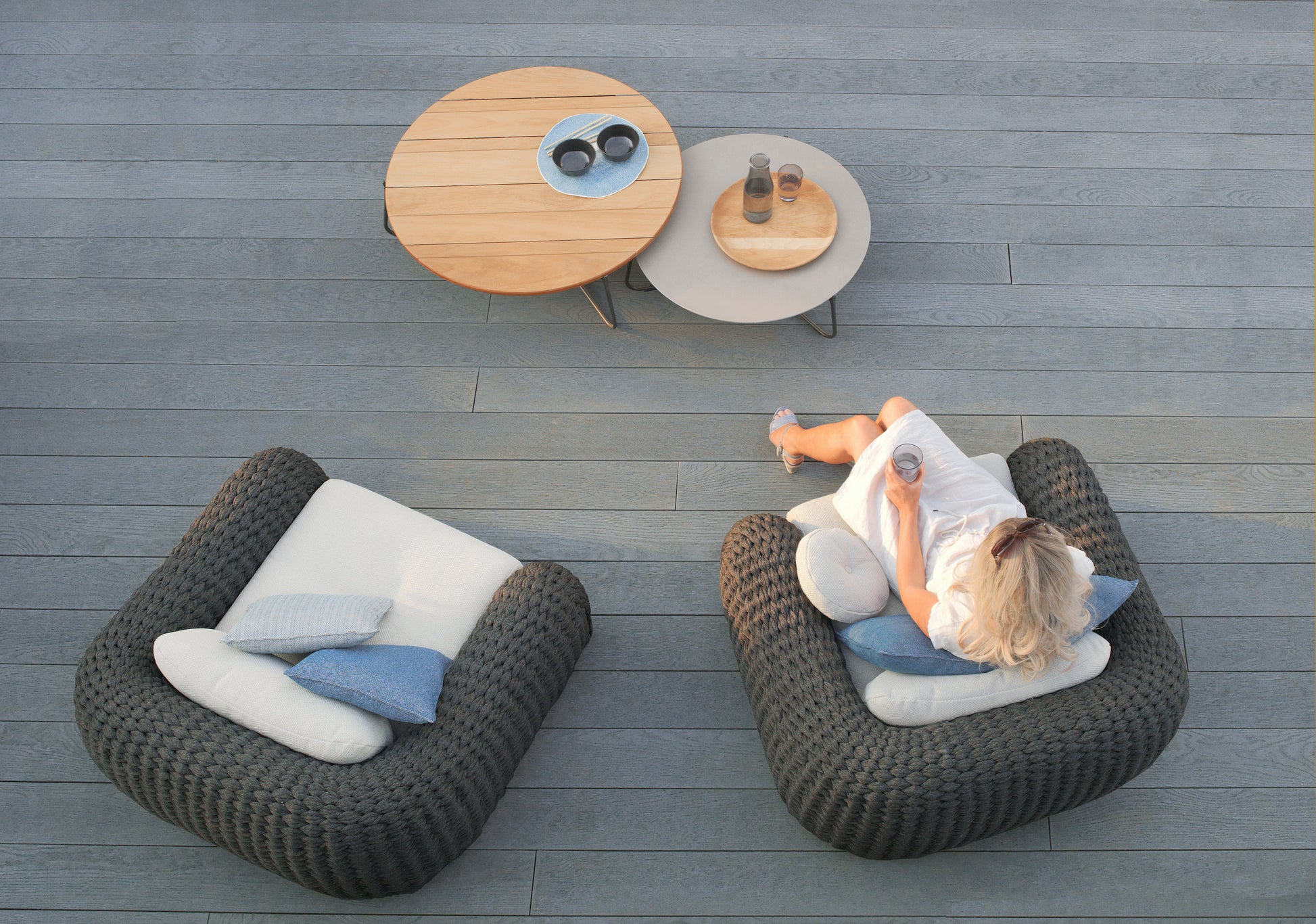 Brushed Basalt - Enhanced Grain - Composite Decking Specialist