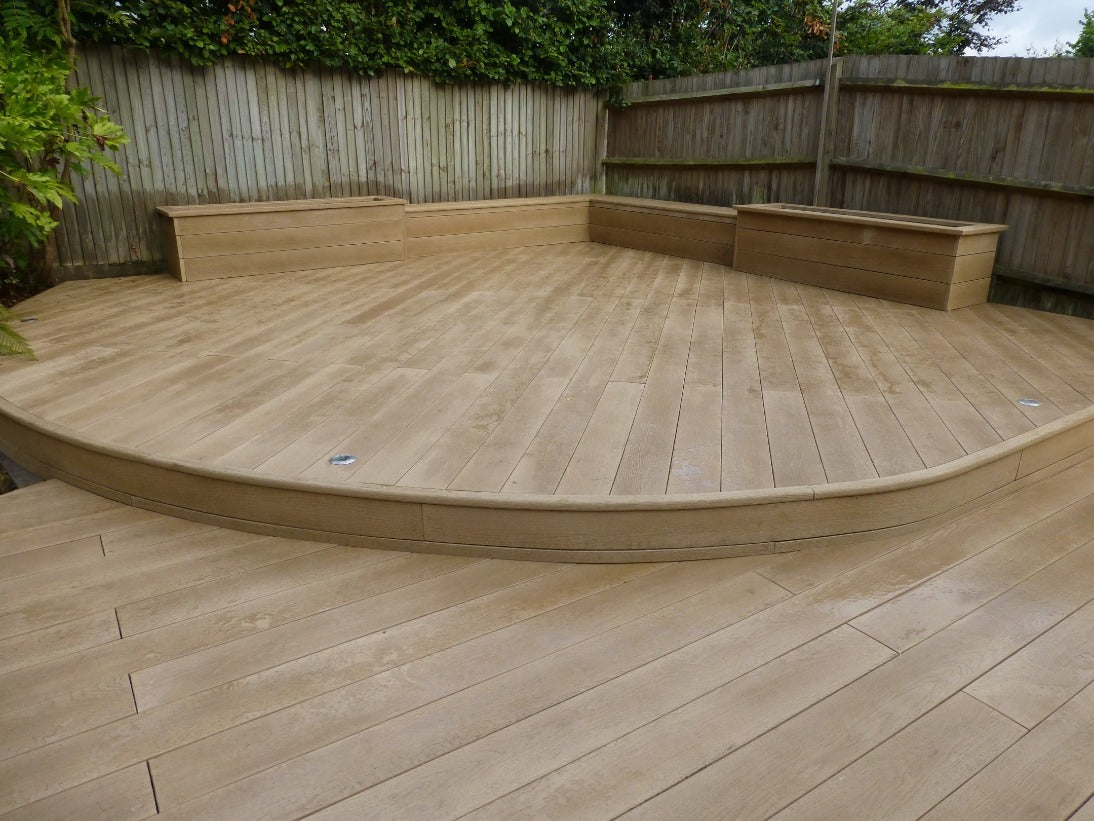 Bullnose Flexible Edging - 50mm wide - Composite Decking Specialist